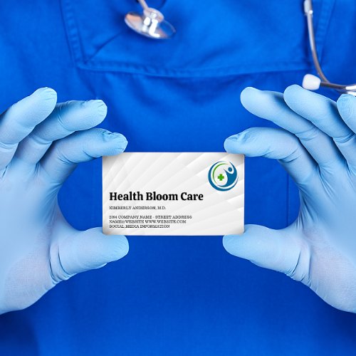 Health Care Provider Logo  Physician Business Card