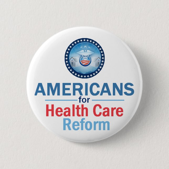 HEALTH CARE REFORM Button (Front)