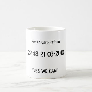Health Care Reform Victory Mug