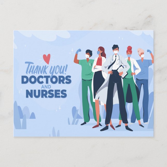 HEALTH CARE WORKERS LABOR DAY SLIDER POSTCARD (Front)