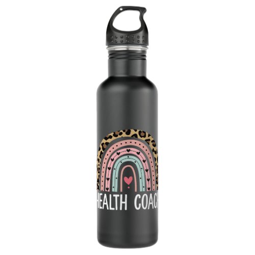 Health Coach Athletic Trainer Fitness Instructor D Stainless Steel Water Bottle