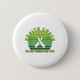 Health Coach Counselors Suicide Mental Health Awar Button