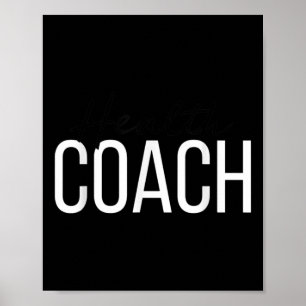 Health Coach Mental Health Coach Mental Awareness Poster
