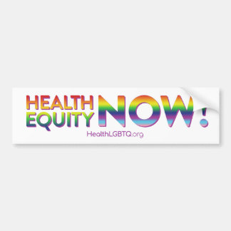Health Equity Now! Bumper Sticker