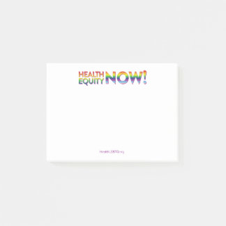 Health Equity Now! Post-it Notes