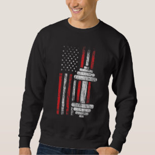 Health Fitness   Gym Workout Motivation   American Sweatshirt