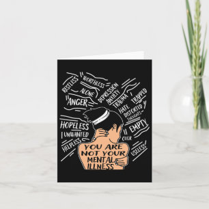 Health For Women You Are Not Your Mental Illness Card