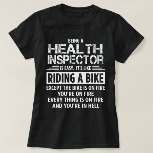 Health Inspector T_Shirt