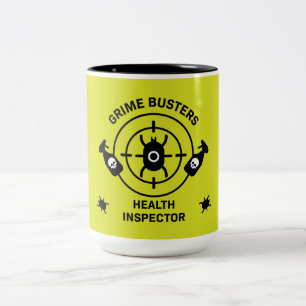 Health Inspector Two-Tone Coffee Mug