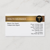 Health Insurance Business Cards (Front)