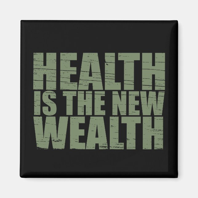 Health is the new wealth magnet (Front)