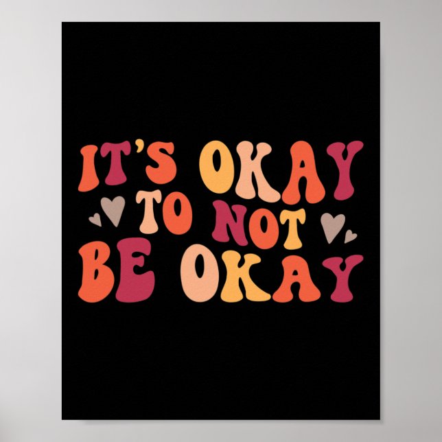 Health - Its Ok To Not Be Ok  Poster (Front)