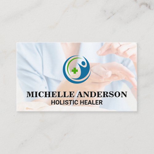 Health Logo  Acupuncture Session Business Card