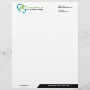 Health Logo Letterhead