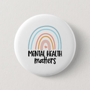Health Mental Illness Mental Health Problems Button