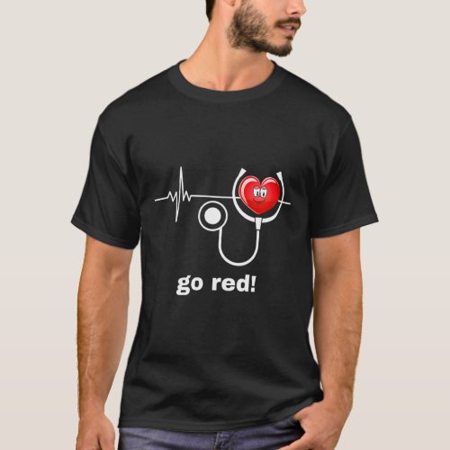 Health Month February American Heart Health  T_Shirt