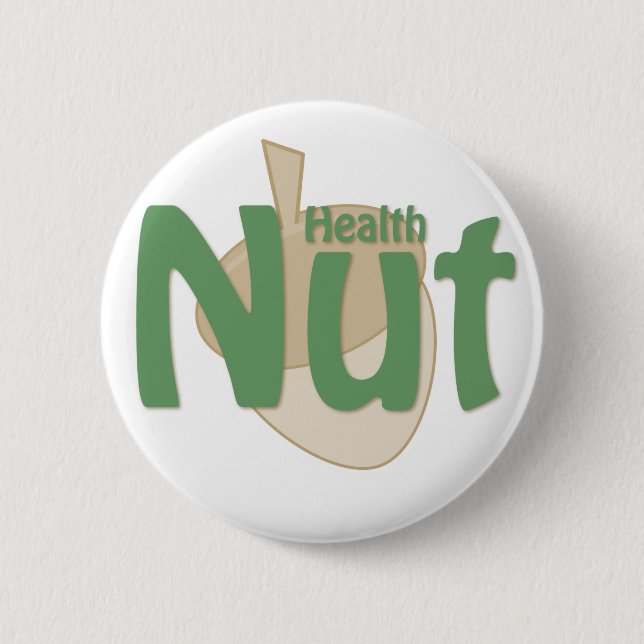Health Nut Button (Front)