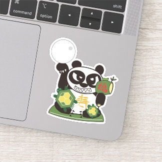 Health Panda God Sticker