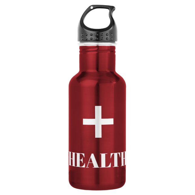 Health Potion Stainless Steel Water Bottle (Front)