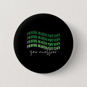 Health Problems Awareness Warrior Councilor Therap Button