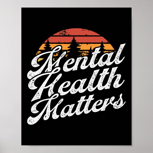 Health Problems - Brain Illness Awareness  Poster (Front)