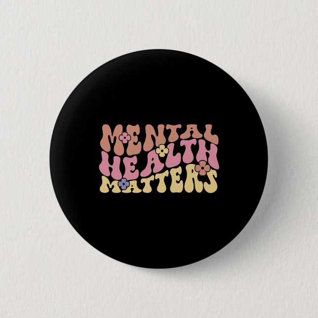Health Problems End The Stigma 2  Button (Front)
