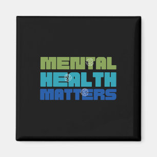 Health Problems Green For Mental Health Awareness  Magnet