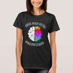 Health Problems Happy End Stigma Awareness Graphic T-Shirt