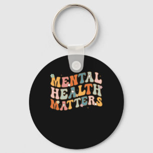 Health Problems Human Brain Illness Awareness Men Keychain