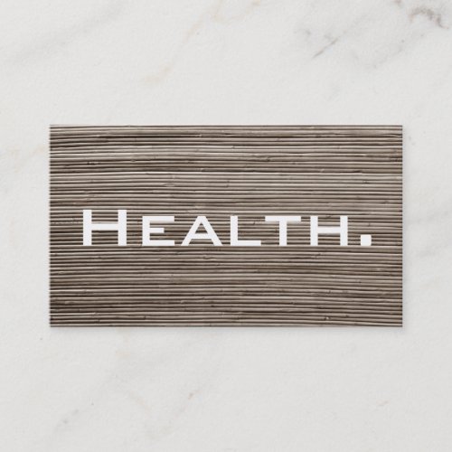 Health Professional Business Card