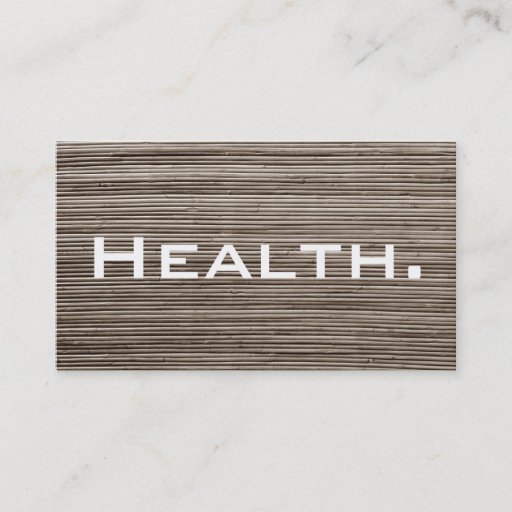 Customizable Health Professional Business Card