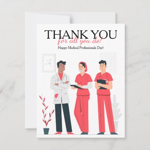 Health Professionals Day Card