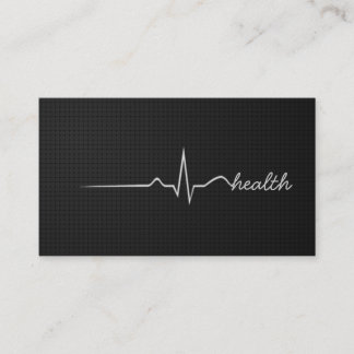 Health Pulse Modern Business Card