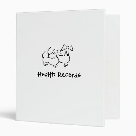 Health Records Binder