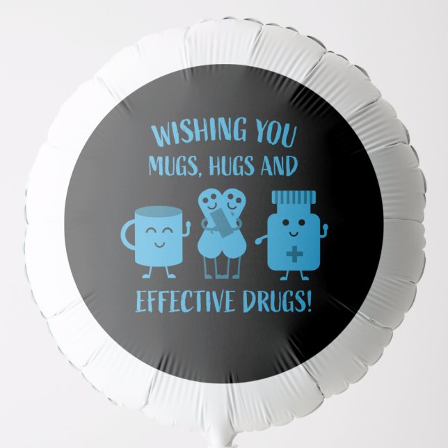 Health Recovery Get Well Soon   Balloon (Front)