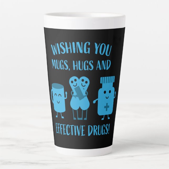 Health Recovery Get Well Soon   Latte Mug (Front)