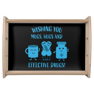 Health Recovery Get Well Soon Serving Tray
