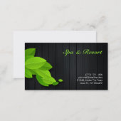 health, spa and beauty business card (Front/Back)