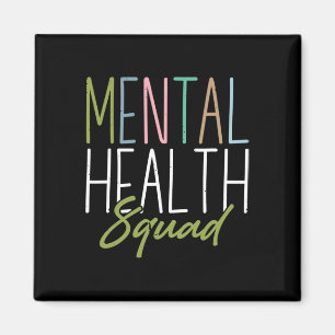 Health Squad Mental Health Awareness  Magnet