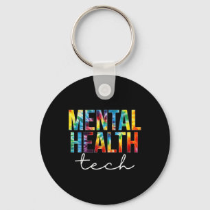Health Tech Appreciation Day Tie Dye Women For Wor Keychain