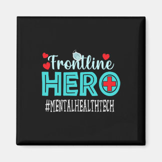 Health Tech Frontline Hero Workers Women Magnet