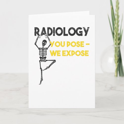 Health Technician Student Radiologist X_ray Card