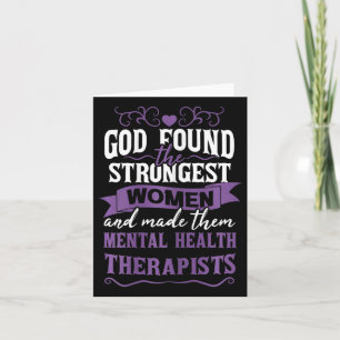 Health Therapist Card