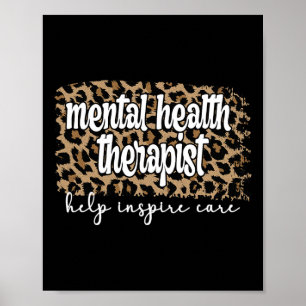 Health Therapist Mental Health Therapy Poster
