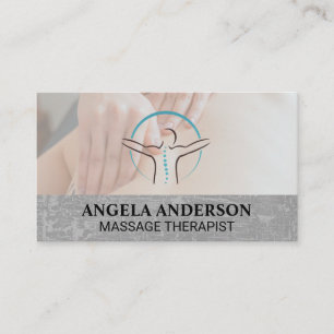Health Therapy Massage Spa Business Card