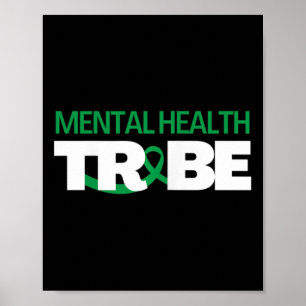 Health Tribe Mental Health Awareness  Poster