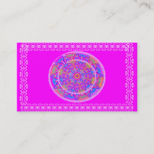 Health Wellness Spa Yoga Business Card