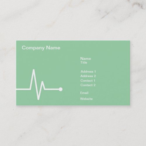 Healthcare - Business Business Card