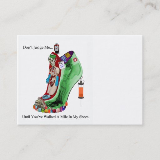 Customizable Healthcare Business Card