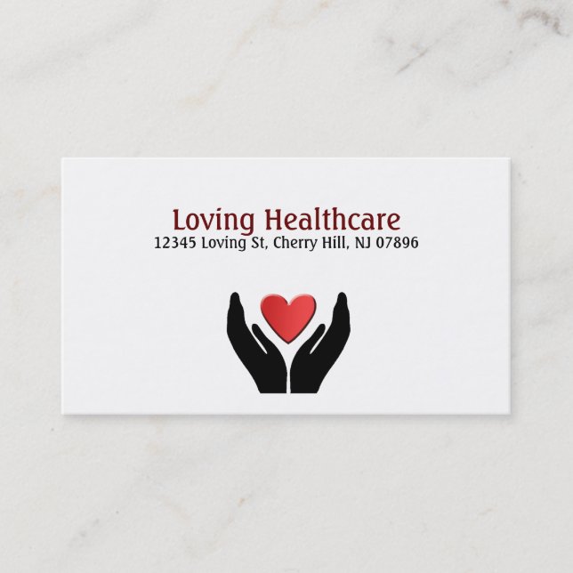 Healthcare Business Cards (Front)
